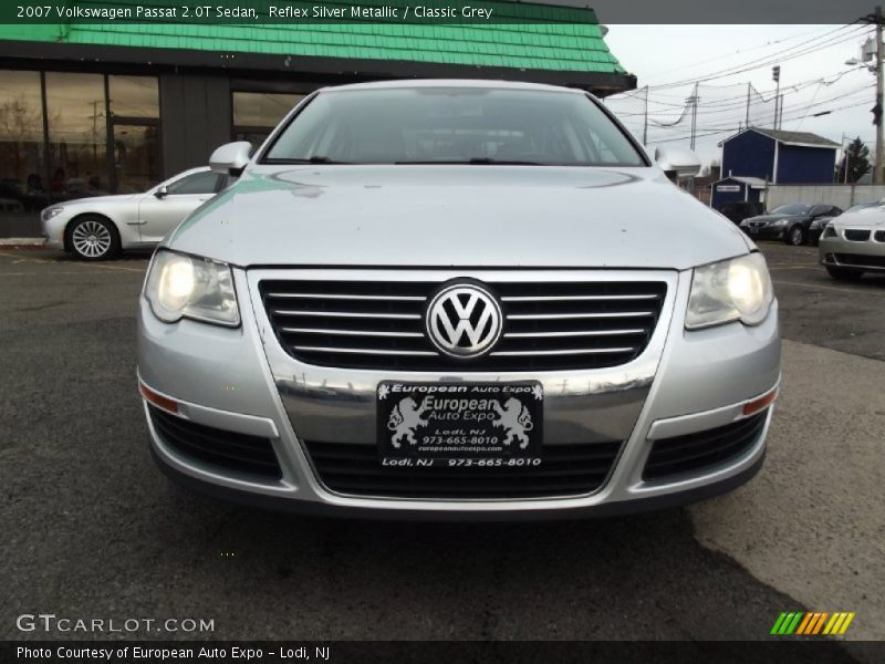 Reflex Silver Metallic / Classic Grey 2007 Volkswagen Passat 2.0T Sedan