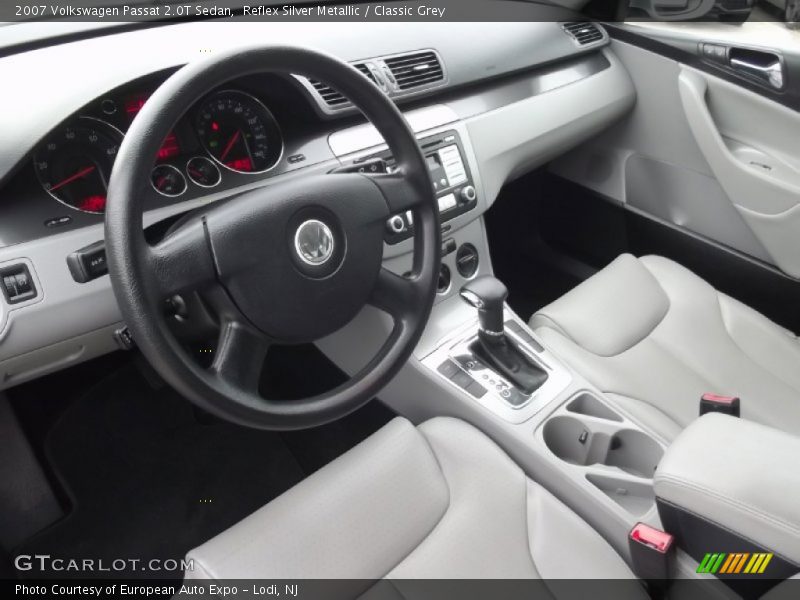 Reflex Silver Metallic / Classic Grey 2007 Volkswagen Passat 2.0T Sedan