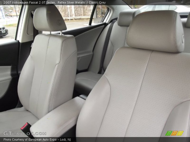Reflex Silver Metallic / Classic Grey 2007 Volkswagen Passat 2.0T Sedan