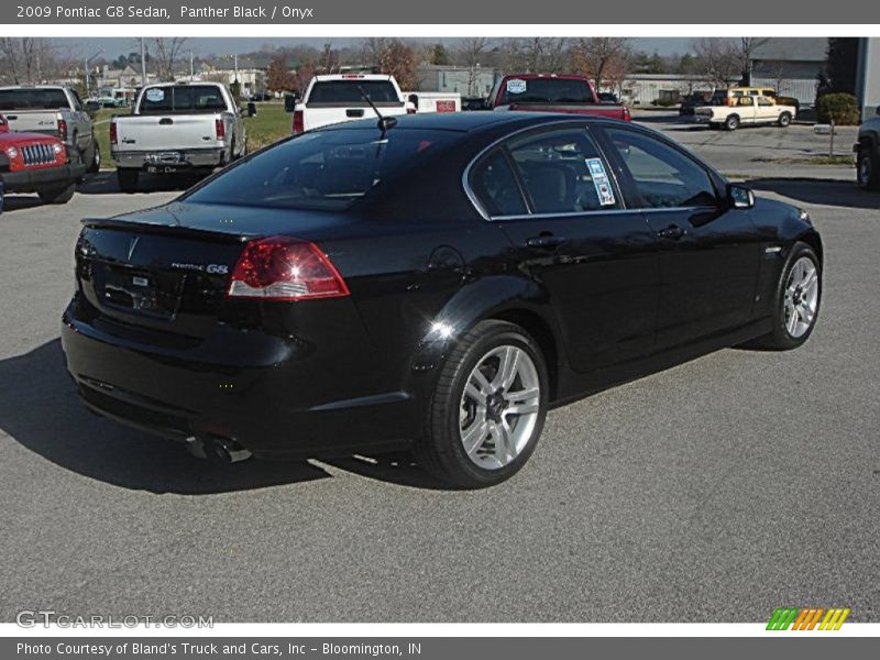 Panther Black / Onyx 2009 Pontiac G8 Sedan