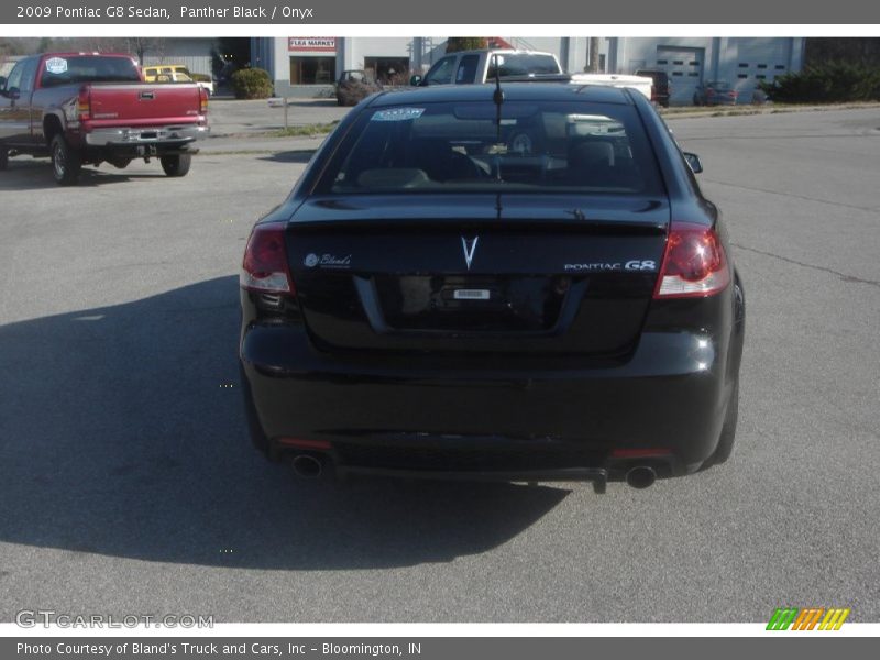 Panther Black / Onyx 2009 Pontiac G8 Sedan