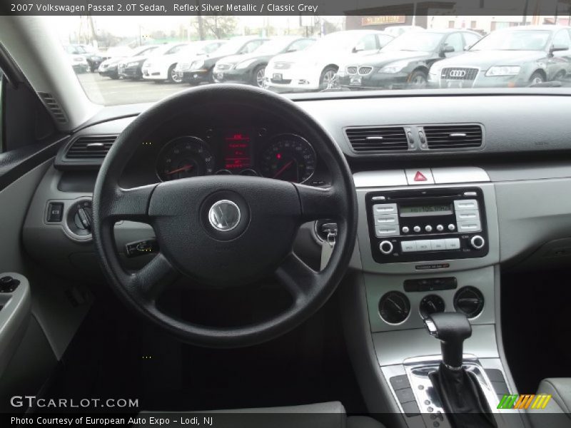 Reflex Silver Metallic / Classic Grey 2007 Volkswagen Passat 2.0T Sedan