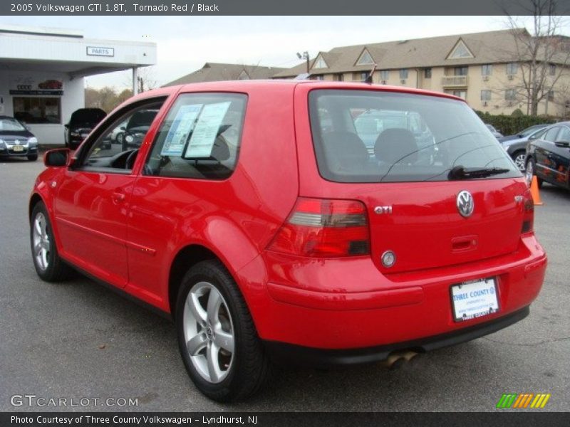 Tornado Red / Black 2005 Volkswagen GTI 1.8T