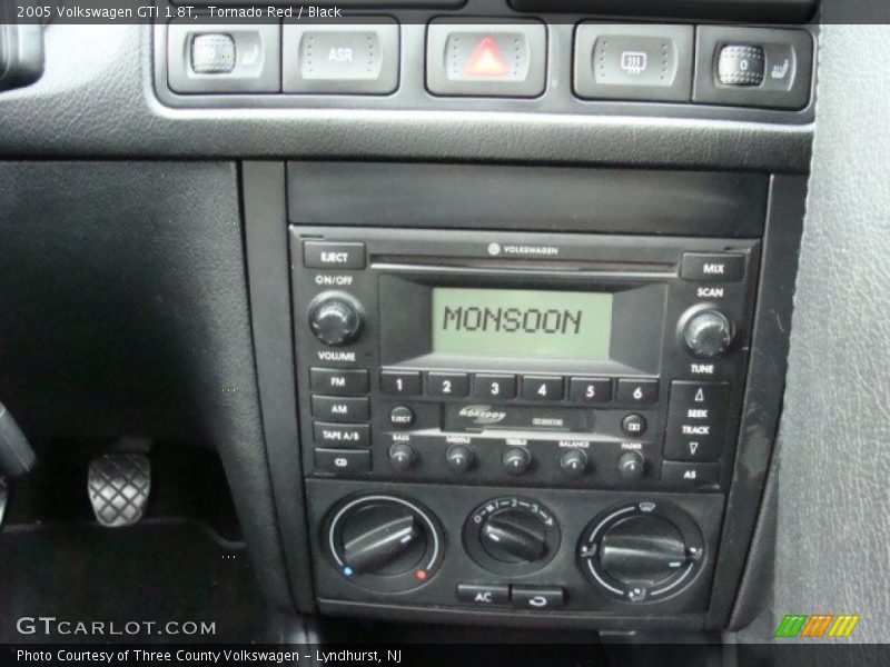Tornado Red / Black 2005 Volkswagen GTI 1.8T