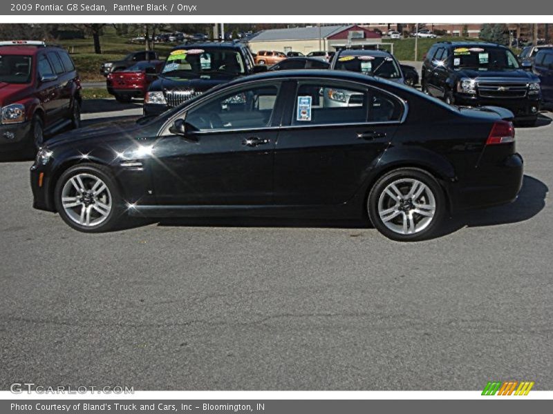 Panther Black / Onyx 2009 Pontiac G8 Sedan