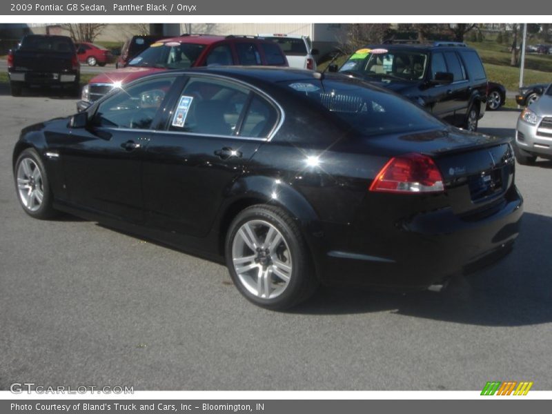 Panther Black / Onyx 2009 Pontiac G8 Sedan