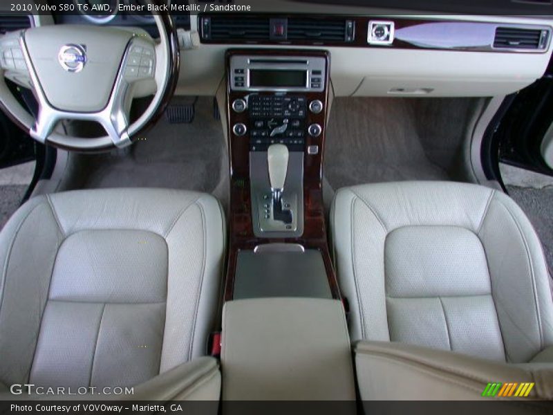  2010 S80 T6 AWD Sandstone Interior
