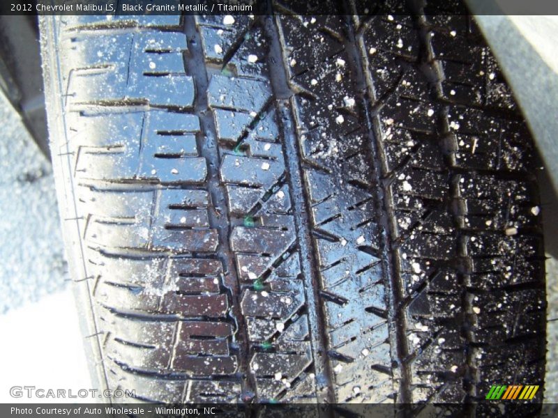Black Granite Metallic / Titanium 2012 Chevrolet Malibu LS