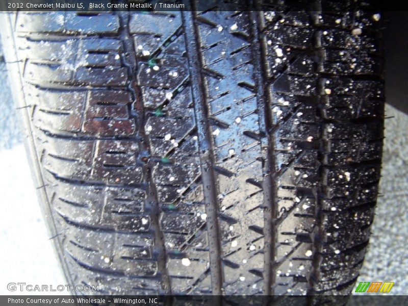 Black Granite Metallic / Titanium 2012 Chevrolet Malibu LS