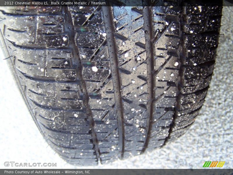Black Granite Metallic / Titanium 2012 Chevrolet Malibu LS