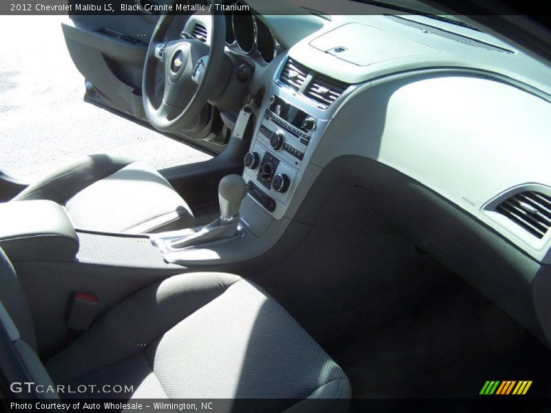 Black Granite Metallic / Titanium 2012 Chevrolet Malibu LS