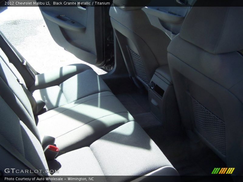 Black Granite Metallic / Titanium 2012 Chevrolet Malibu LS