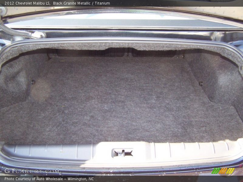 Black Granite Metallic / Titanium 2012 Chevrolet Malibu LS