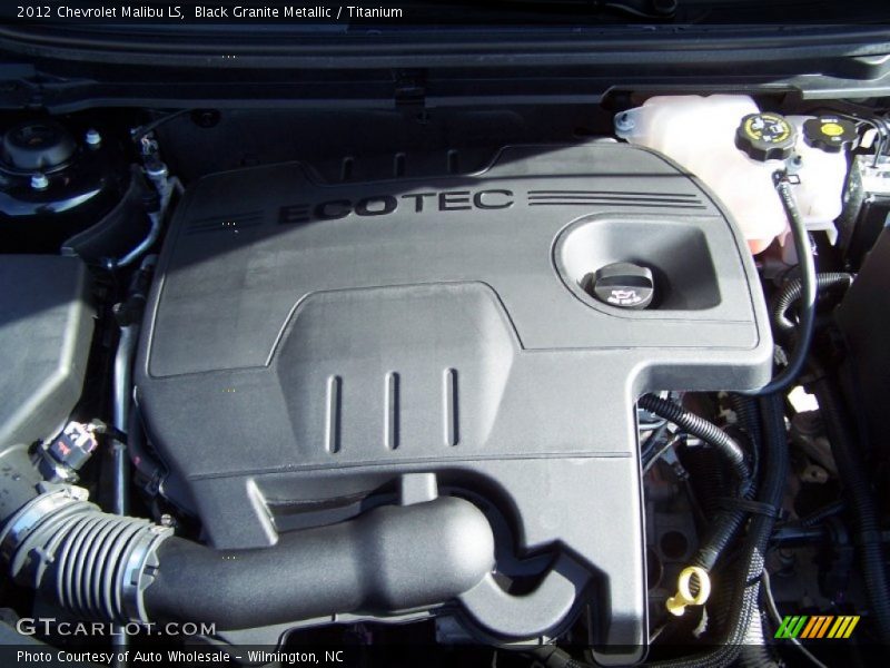 Black Granite Metallic / Titanium 2012 Chevrolet Malibu LS