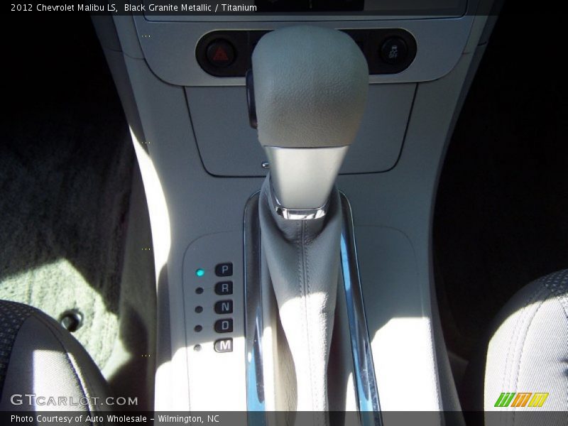Black Granite Metallic / Titanium 2012 Chevrolet Malibu LS