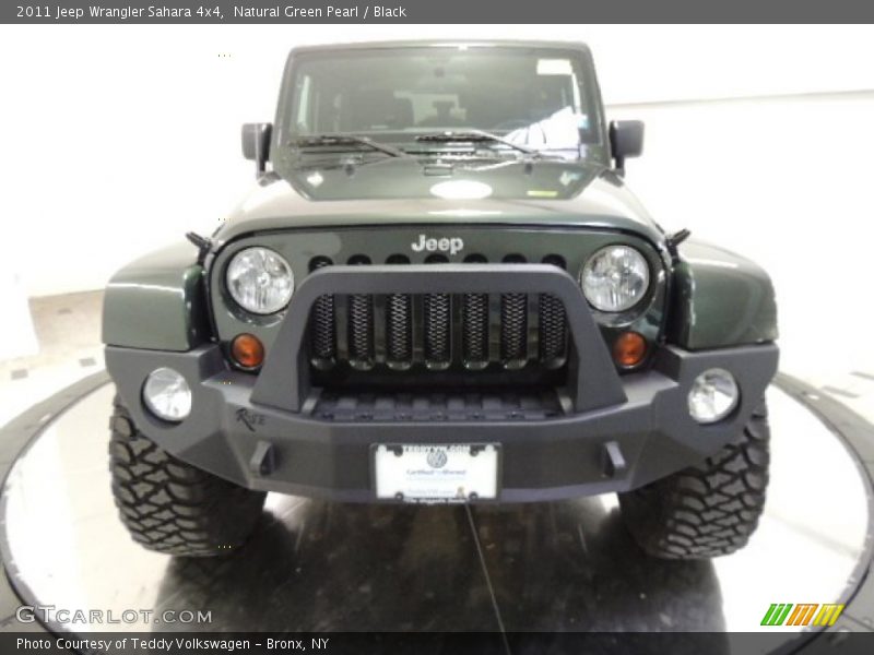 Natural Green Pearl / Black 2011 Jeep Wrangler Sahara 4x4
