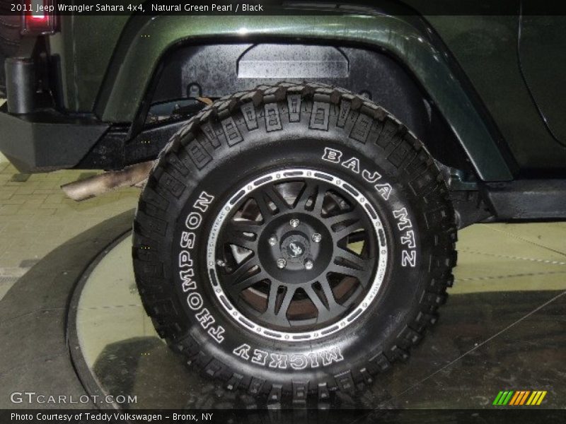 Natural Green Pearl / Black 2011 Jeep Wrangler Sahara 4x4