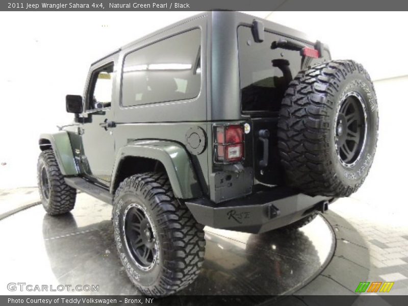 Natural Green Pearl / Black 2011 Jeep Wrangler Sahara 4x4