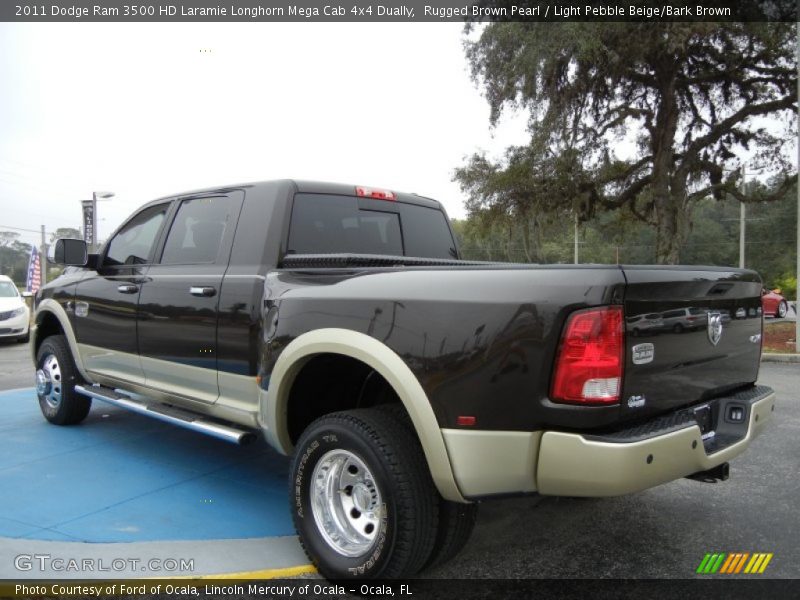  2011 Ram 3500 HD Laramie Longhorn Mega Cab 4x4 Dually Rugged Brown Pearl