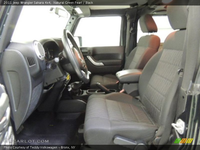 Natural Green Pearl / Black 2011 Jeep Wrangler Sahara 4x4