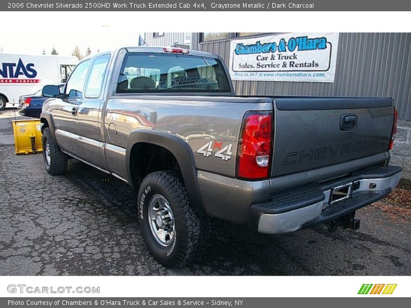 Graystone Metallic / Dark Charcoal 2006 Chevrolet Silverado 2500HD Work Truck Extended Cab 4x4