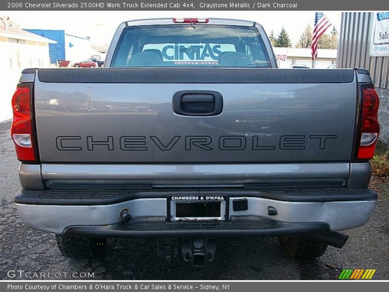 Graystone Metallic / Dark Charcoal 2006 Chevrolet Silverado 2500HD Work Truck Extended Cab 4x4