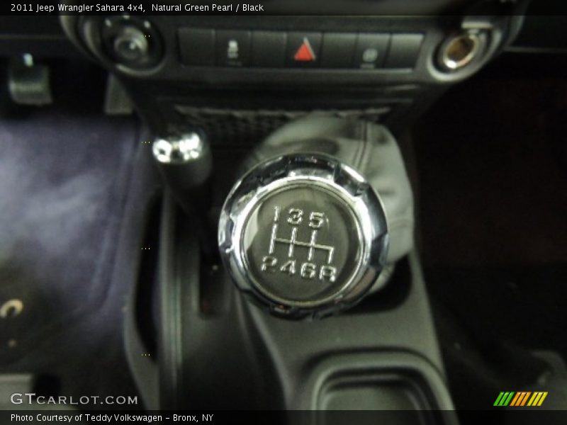 Natural Green Pearl / Black 2011 Jeep Wrangler Sahara 4x4