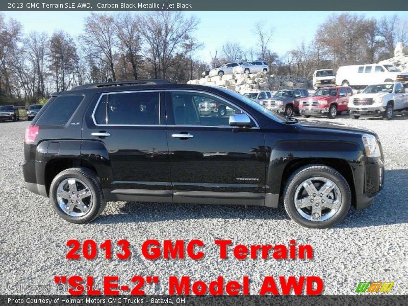Carbon Black Metallic / Jet Black 2013 GMC Terrain SLE AWD
