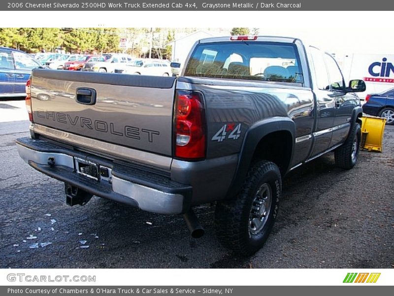 Graystone Metallic / Dark Charcoal 2006 Chevrolet Silverado 2500HD Work Truck Extended Cab 4x4