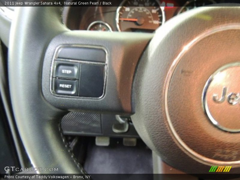 Natural Green Pearl / Black 2011 Jeep Wrangler Sahara 4x4