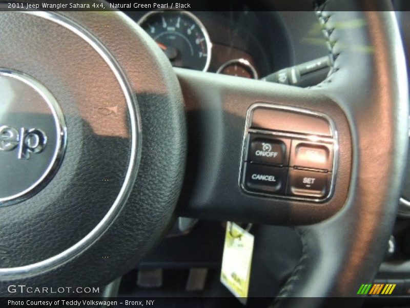 Natural Green Pearl / Black 2011 Jeep Wrangler Sahara 4x4