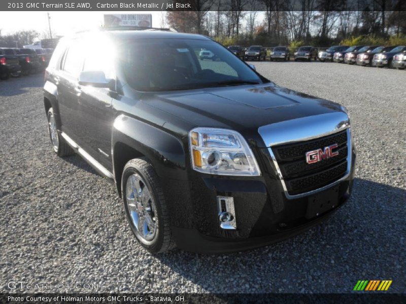 Carbon Black Metallic / Jet Black 2013 GMC Terrain SLE AWD