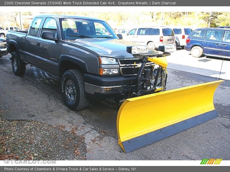 Graystone Metallic / Dark Charcoal 2006 Chevrolet Silverado 2500HD Work Truck Extended Cab 4x4