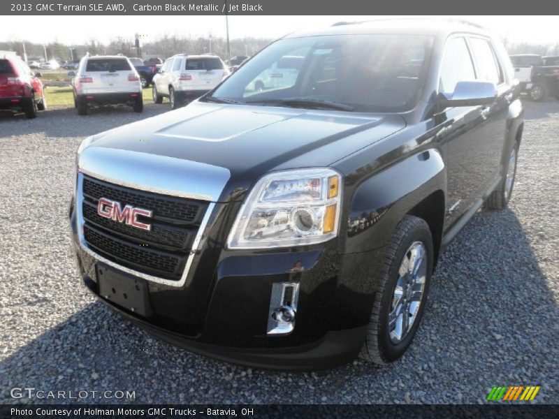 Carbon Black Metallic / Jet Black 2013 GMC Terrain SLE AWD