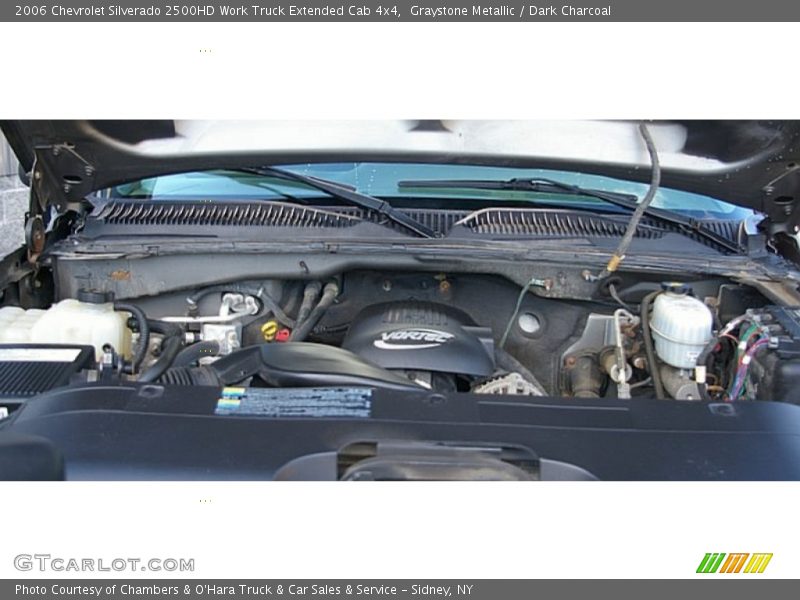 Graystone Metallic / Dark Charcoal 2006 Chevrolet Silverado 2500HD Work Truck Extended Cab 4x4