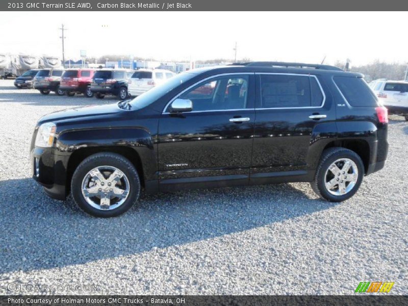 Carbon Black Metallic / Jet Black 2013 GMC Terrain SLE AWD