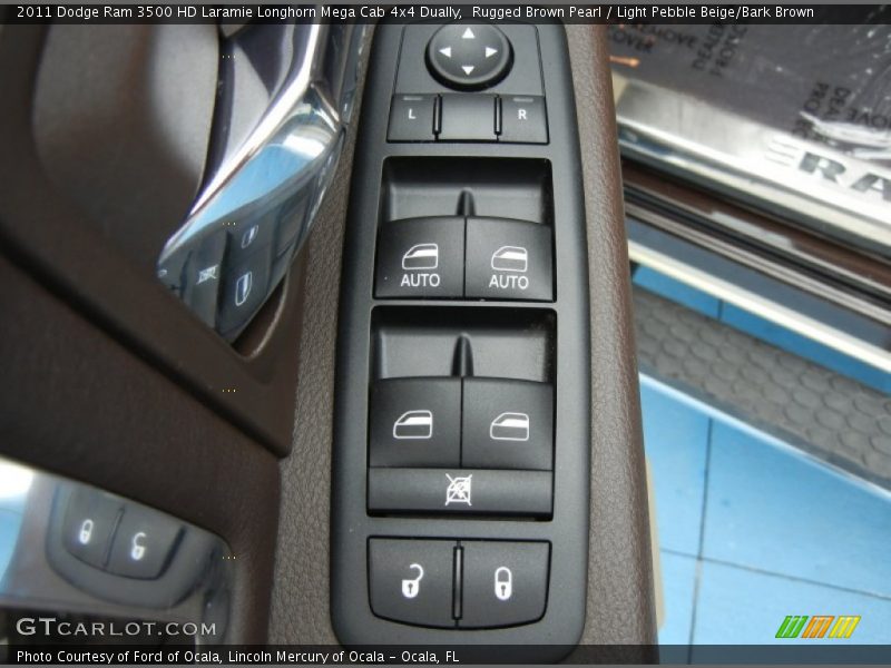 Controls of 2011 Ram 3500 HD Laramie Longhorn Mega Cab 4x4 Dually