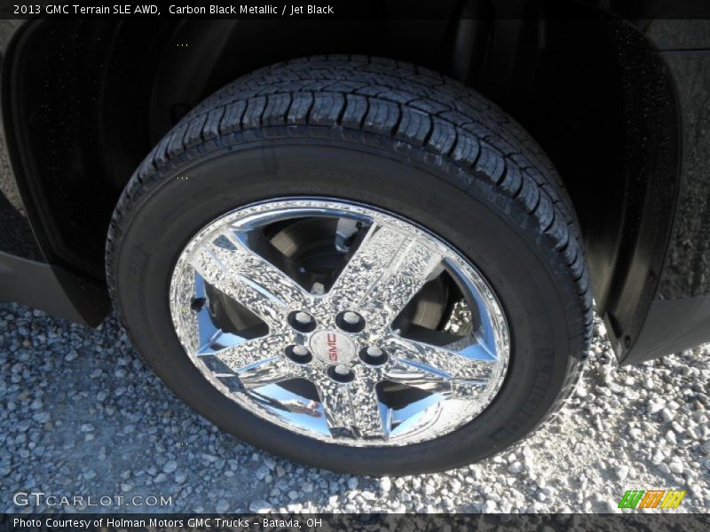 Carbon Black Metallic / Jet Black 2013 GMC Terrain SLE AWD
