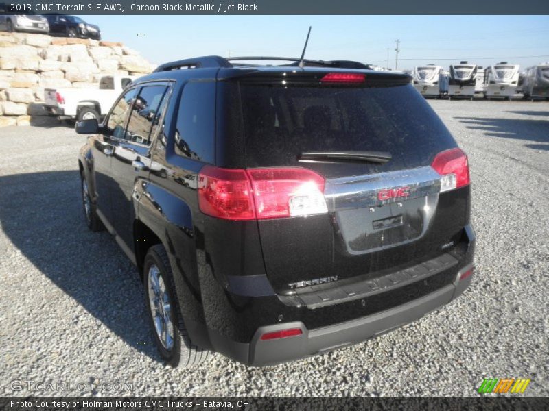 Carbon Black Metallic / Jet Black 2013 GMC Terrain SLE AWD