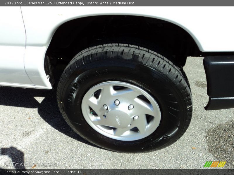 Oxford White / Medium Flint 2012 Ford E Series Van E250 Extended Cargo