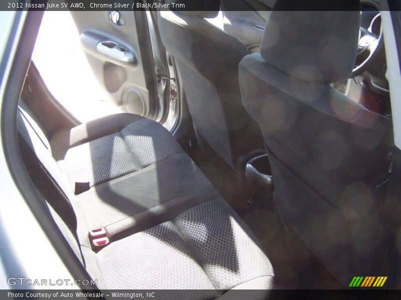 Chrome Silver / Black/Silver Trim 2012 Nissan Juke SV AWD
