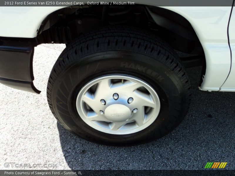 Oxford White / Medium Flint 2012 Ford E Series Van E250 Extended Cargo