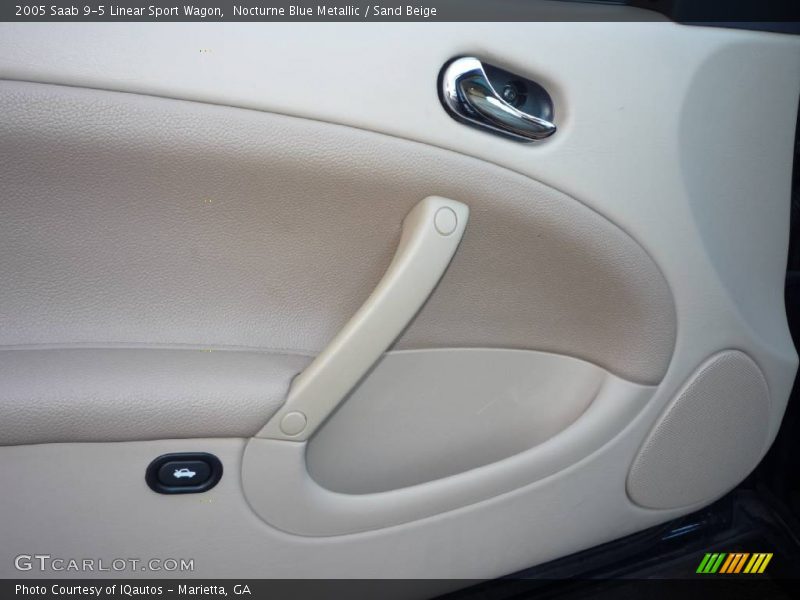 Nocturne Blue Metallic / Sand Beige 2005 Saab 9-5 Linear Sport Wagon