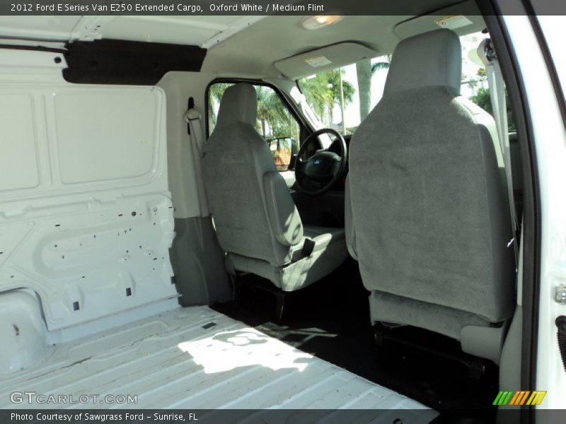 Oxford White / Medium Flint 2012 Ford E Series Van E250 Extended Cargo