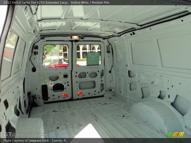 Oxford White / Medium Flint 2012 Ford E Series Van E250 Extended Cargo