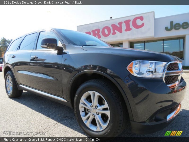 Dark Charcoal Pearl / Black 2011 Dodge Durango Crew