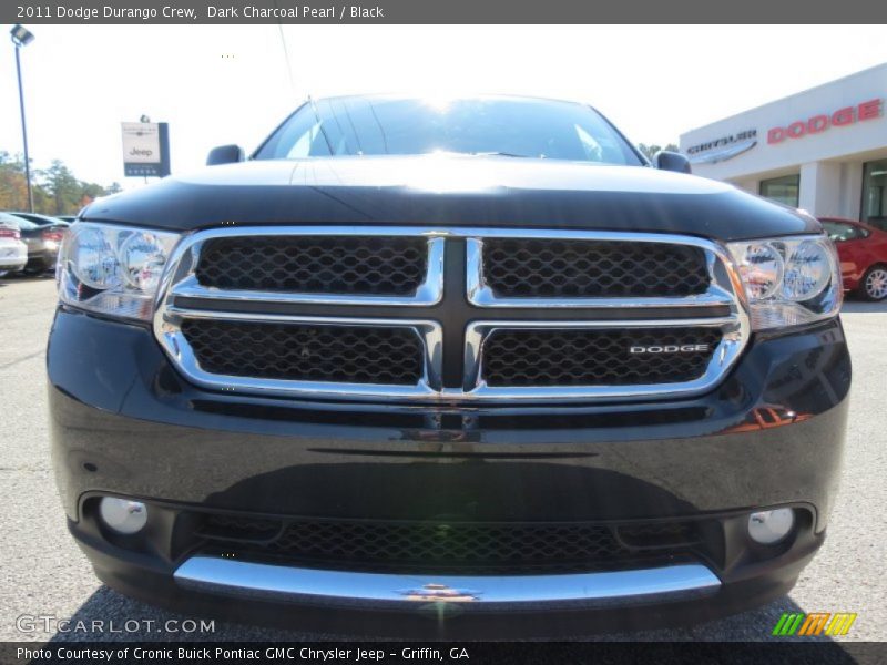 Dark Charcoal Pearl / Black 2011 Dodge Durango Crew