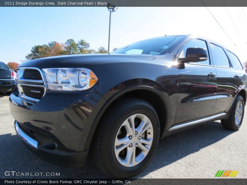 Dark Charcoal Pearl / Black 2011 Dodge Durango Crew
