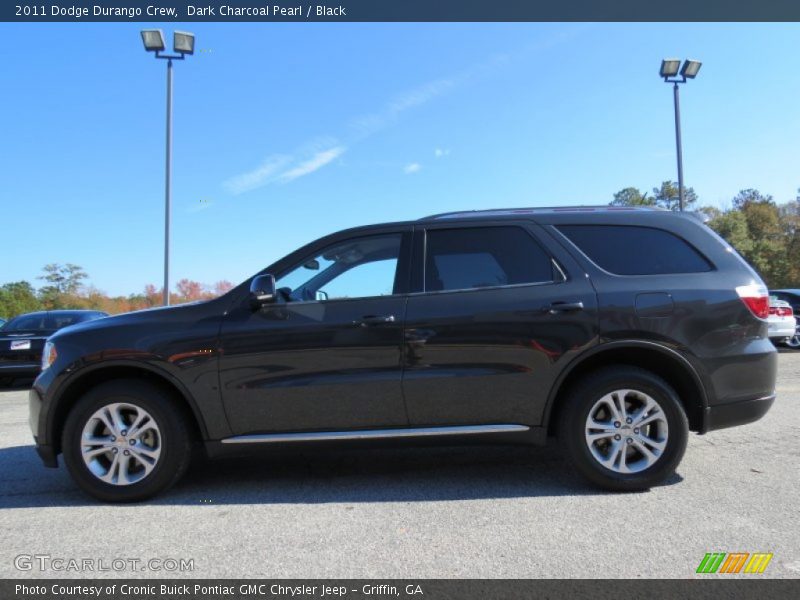 Dark Charcoal Pearl / Black 2011 Dodge Durango Crew
