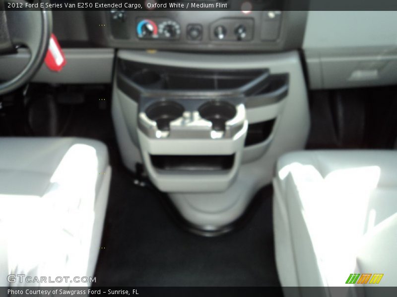 Oxford White / Medium Flint 2012 Ford E Series Van E250 Extended Cargo